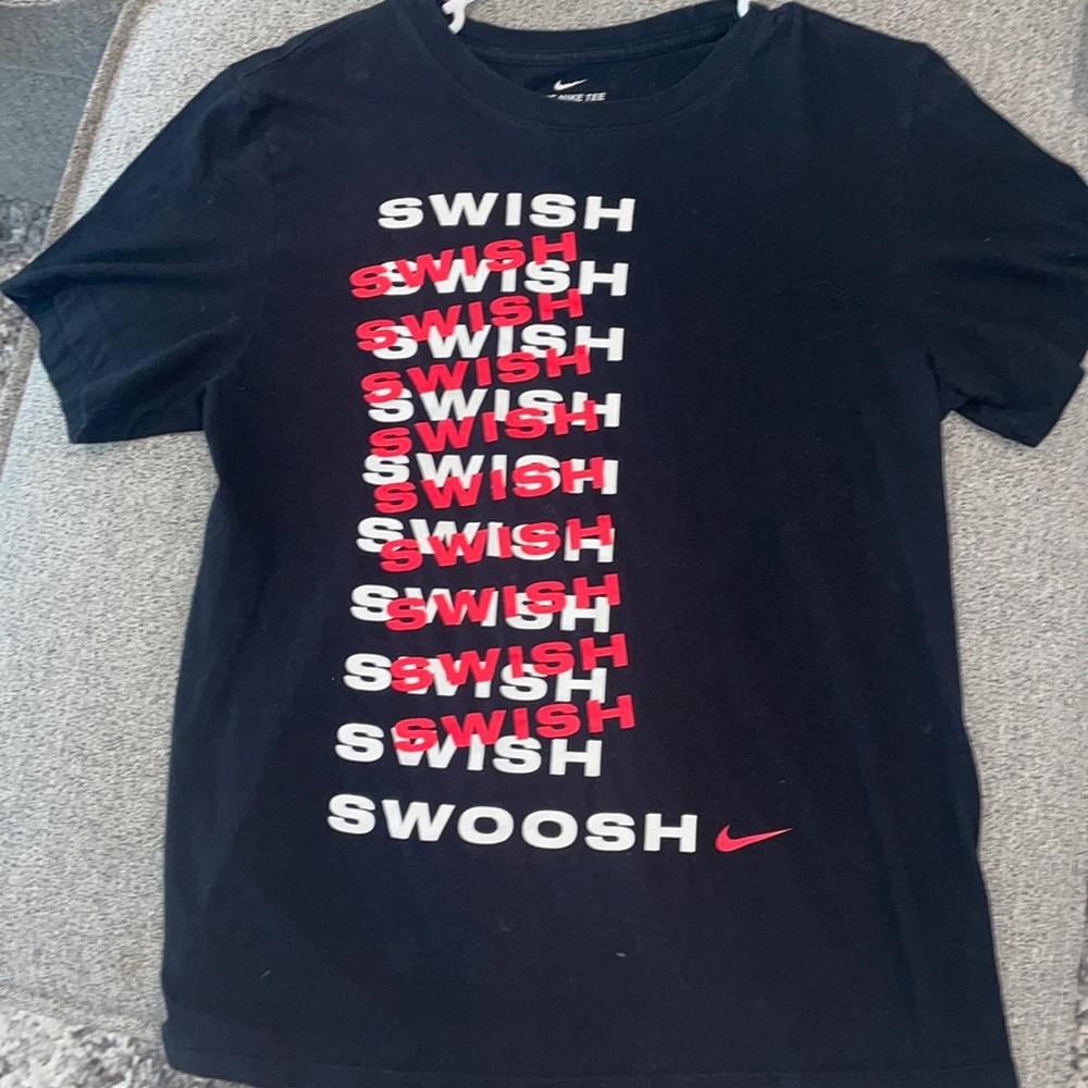 Nike Men's Swish Swoosh Repeat Graphic Tee